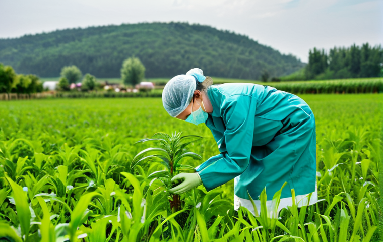 생물학자 학회 참석 및 네트워킹 - AI Drug Discovery**

"A researcher in a professional setting, fully clothed in business attire, inte...