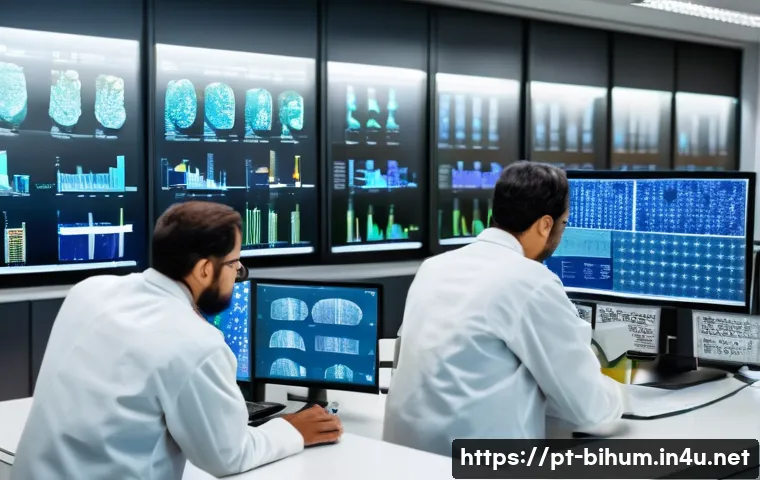생물학자 연구의 상업화 과정 - A modern biotechnology research laboratory scene in São Paulo, Brazil, featuring diverse scientists ...