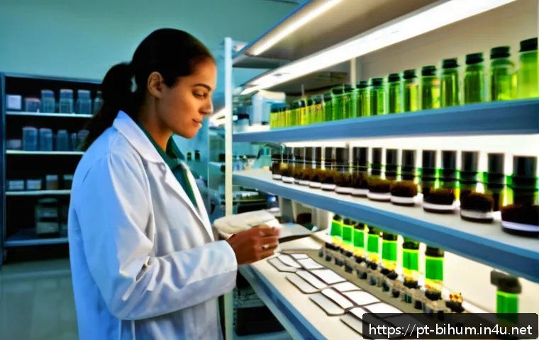 생물학자 연구 과정에서 겪는 어려움 - A dedicated Brazilian biologist in a modest public research laboratory, wearing a white lab coat ove...
